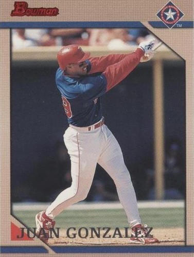 1996 Bowman - Juan González #95