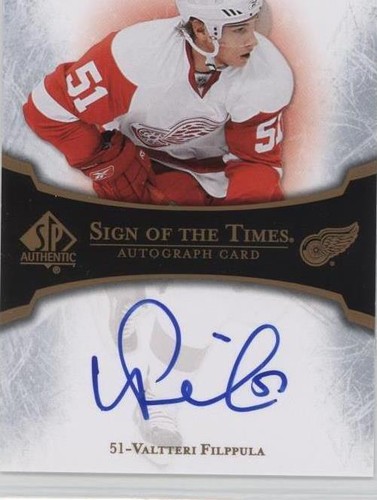 2007-08 SP Authentic - Valtteri Filppula #ST-VF