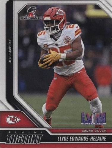 2023 Panini Instant NFL Clyde Edwards-Helaire #169