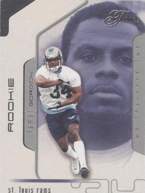 2002 Flair Lamar Gordon #113