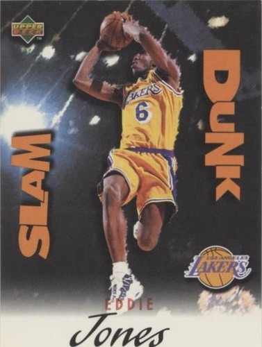 1997-98 Upper Deck Nestle Slam Dunk - Eddie Jones #SD 16
