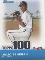 2010 Bowman - Julio Teheran #TP97
