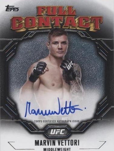 2024 Topps UFC Knockout - Marvin Vettori #FCA-MVI