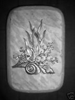 Brick seascape 1/8th'' plastic mold concrete plaster casting mould 9'' x 6'' x 2''