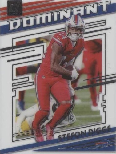 2021 Panini Clearly Donruss Stefon Diggs #CD-SD