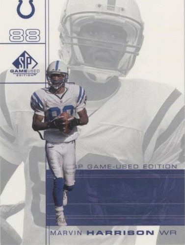 2001 SP Game Used Edition Marvin Harrison #40
