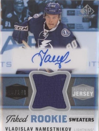 2014-15 SP Game Used - Vladislav Namestnikov #IRS-VN