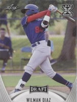 2021 Leaf Draft - Wilman Diaz #50