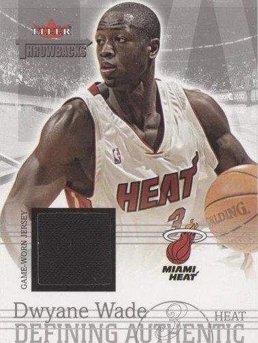 2004-05 Fleer Throwbacks - Dwyane Wade #DA-DW