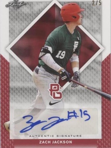 2016 Leaf Perfect Game National Showcase - Zach Jackson #BA-220