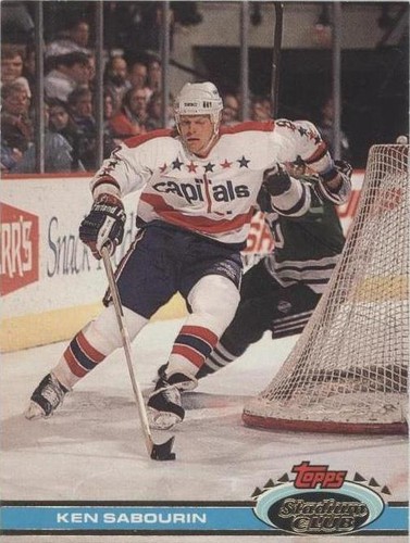 1991-92 Topps Stadium Club - Ken Sabourin #396