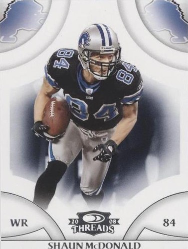2008 Donruss Threads Shaun McDonald #44