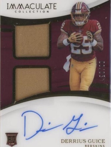 2018 Panini Immaculate Collection Derrius Guice #IS-DG