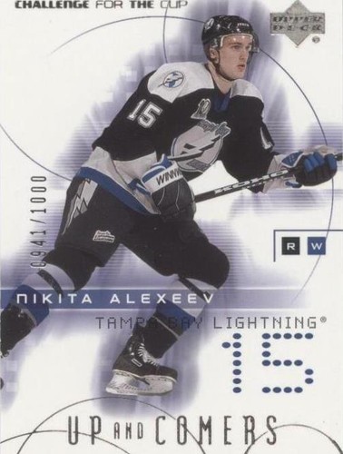 2001-02 Upper Deck Challenge for the Cup - Nikita Alexeev #133