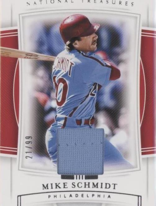 Panini National Treasures 2020 - Mike Schmidt #63