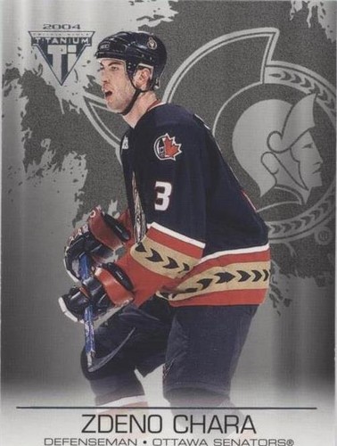 2003-04 Pacific Private Stock Titanium - Zdeno Chara #71