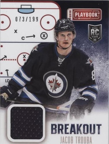 2013-14 Panini Playbook - Jacob Trouba #B-JTR