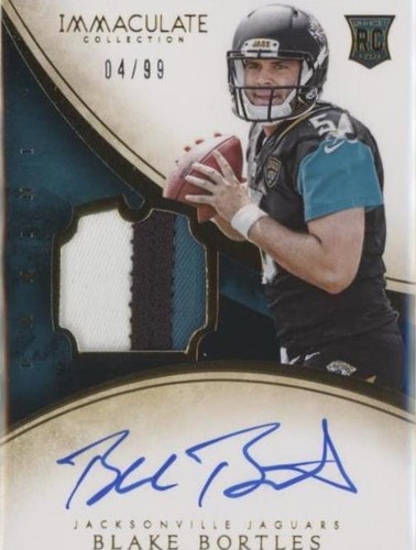 2014 Panini Immaculate Collection Blake Bortles #102