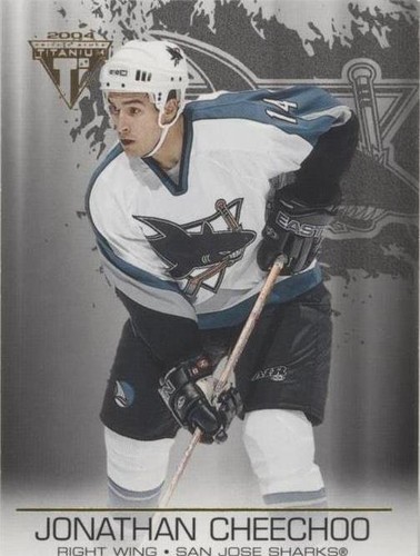 2003-04 Pacific Private Stock Titanium - Jonathan Cheechoo #86