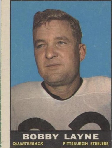 1961 Topps Bobby Layne #104