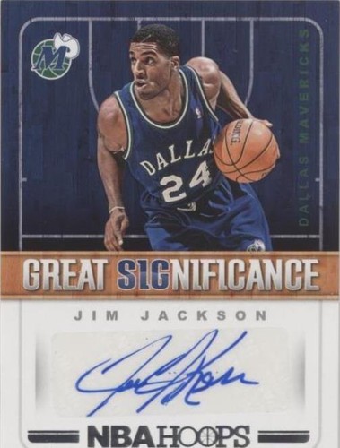 2018-19 Panini NBA Hoops - Jim Jackson #GS-JJ