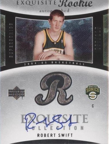 2004-05 Upper Deck Exquisite Collection - Robert Swift #72