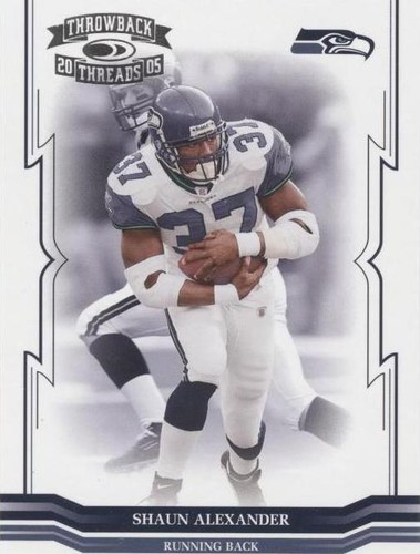 2005 Donruss Throwback Threads Shaun Alexander #129