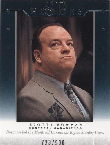 2003-04 SP Authentic - Scotty Bowman #H7