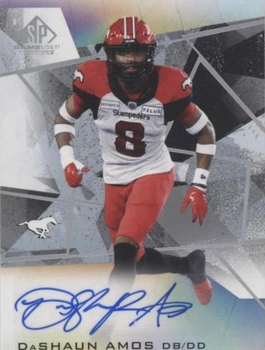 2021 SP Game Used Edition CFL Dashaun Amos #A-DA