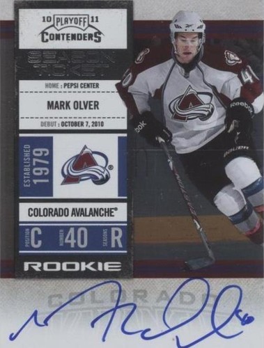 2010-11 Panini Playoff Contenders - Mark Olver #131