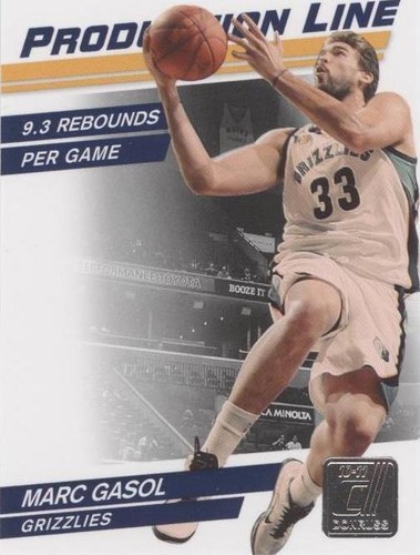 2010-11 Donruss - Marc Gasol #39