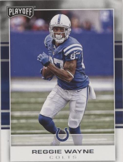 2017 Panini Playoff Reggie Wayne #196