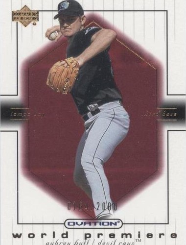 2001 Upper Deck Ovation - Aubrey Huff #75