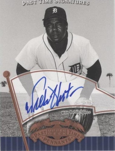 2005 Upper Deck Past Time Pennants - Willie Horton #WH