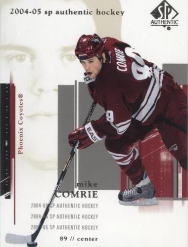 2004-05 SP Authentic - Mike Comrie #69