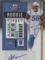 2020 Panini Contenders Optic Kenneth Murray #149