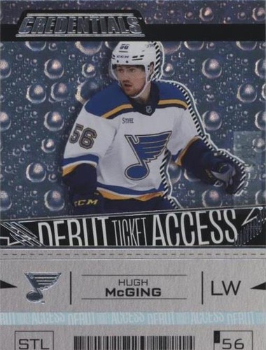2023-24 Upper Deck Credentials - Hugh Mcging #112