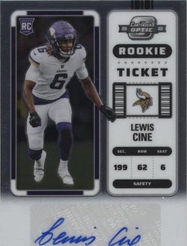 2022 Panini Contenders Optic Lewis Cine #185