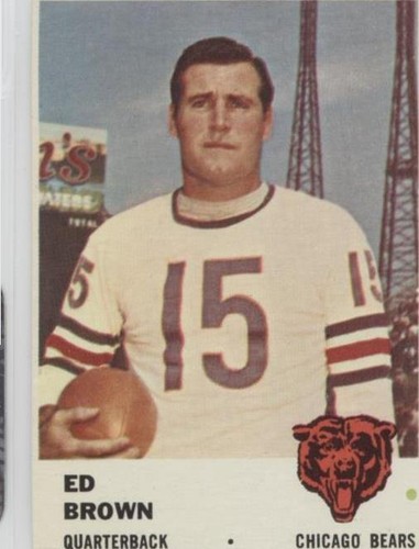 1961 Fleer Ed Brown #1