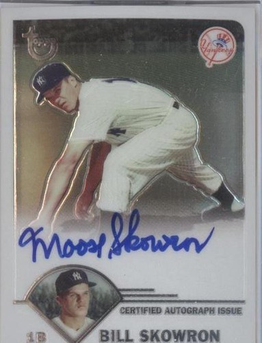 2003 Topps Retired Signature Edition - Bill Skowron #TA-BS