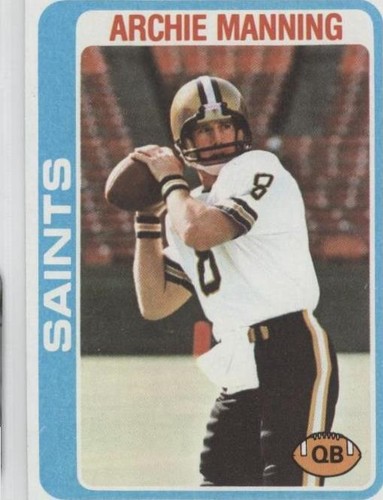 1978 Topps Archie Manning #173