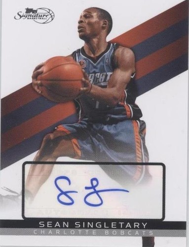 2008-09 Topps Signature - Sean Singletary #TSA-SS