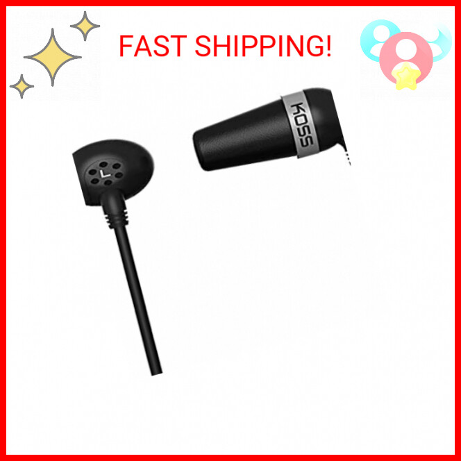 Koss 'The Plug' In-Ear Headphones (Black)