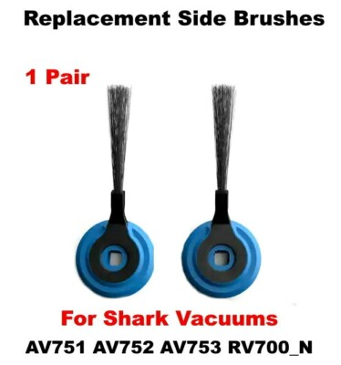 New Shark Vacuum AV751 AV752 AV753 RV700_N Side Brushes Replacement Part 