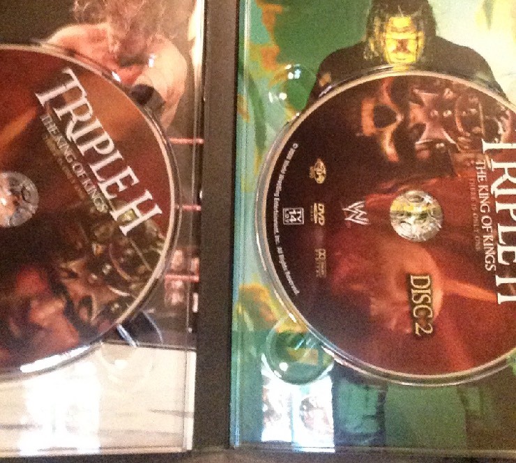 WWE Triple H The King of Kings (DVD, 2008, 2Disc Set) Complete WWF