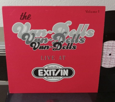 VAN DELLS Live Nashville's Exit In Vol 1 PRIVATE OLDIES DOO WOP LP SIGNED IND.