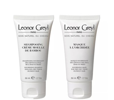 Leonor Greyl Nourishing Mask &  Shampoo Set, Travel Size 1.7 oz Each