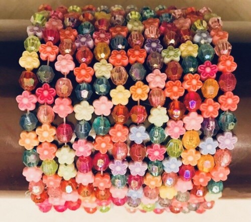 WHOLESALE 12 Daisy Stretch Anklets Anklet Bracelet