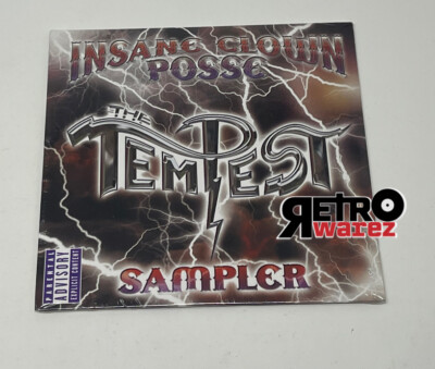Insane Clown Posse  - The Tempest SAMPLER CD SEALED Dark Lotus Juggalo Twiztid