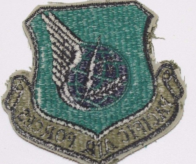 US Air Force Pacific Air Forces Patch PACAF subdued sew on style each P9603
